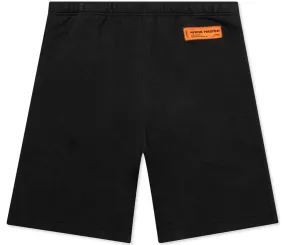 Heron Preston Logo Recycled CO Sweatshorts Black