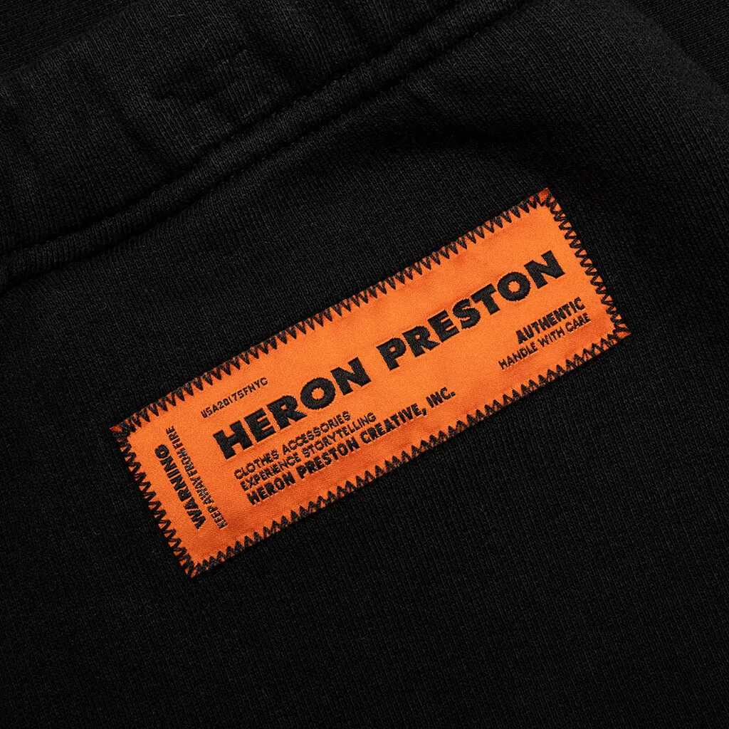 Heron Preston Logo Recycled CO Sweatshorts Black