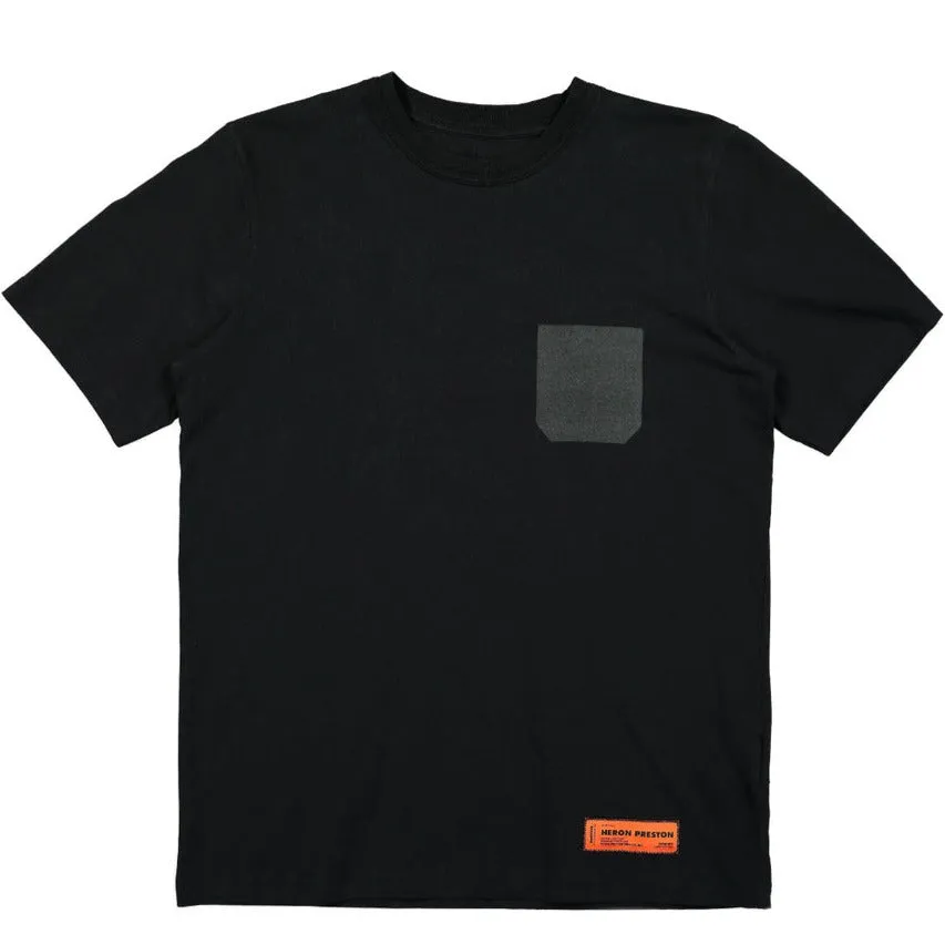 Heron Preston SS Tee OS Angry Eyes Black