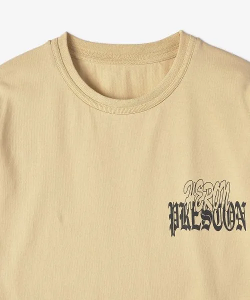Heron Preston T-Shirt Atlas Beige Blue