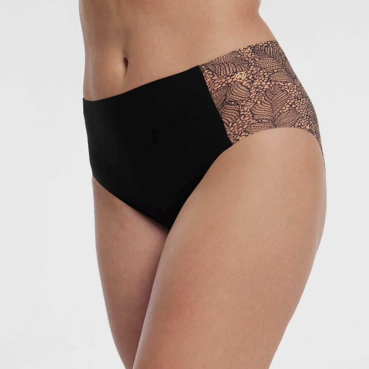High-Waisted Retro Bikini