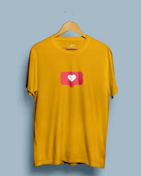 Insta Heart - Half Sleeve T-shirt