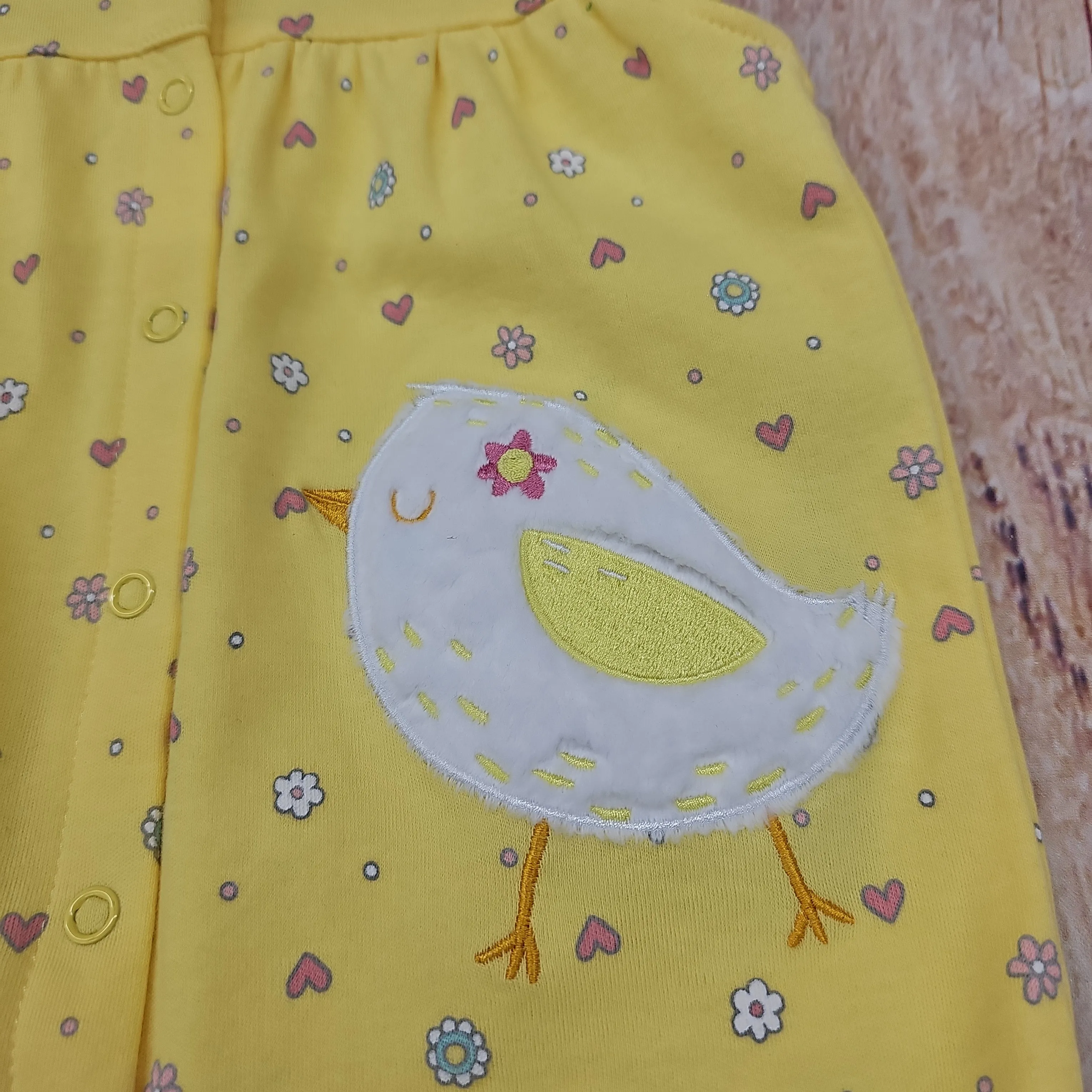 JOHN DEERE BABY CHICK ROMPER LP85775