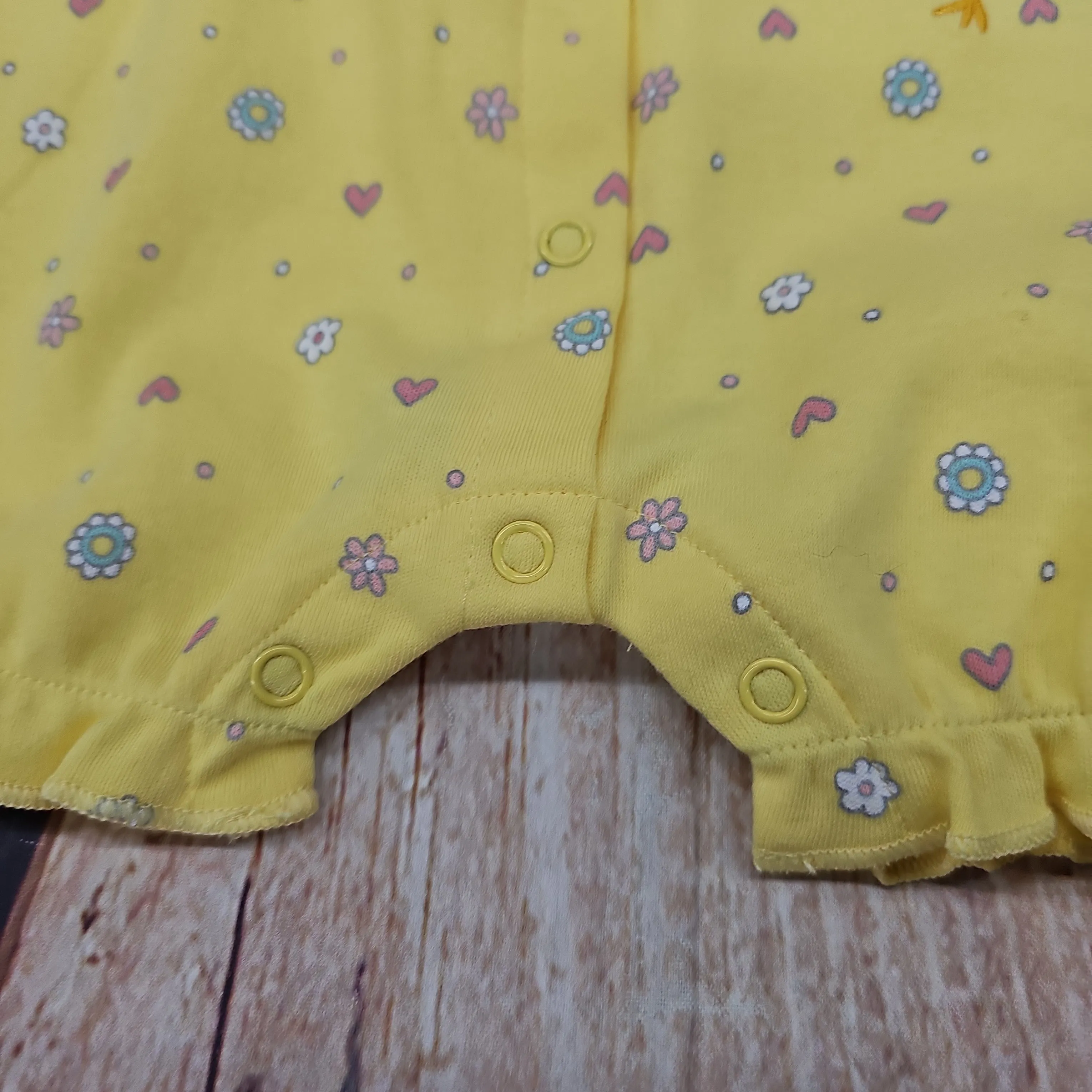 JOHN DEERE BABY CHICK ROMPER LP85775