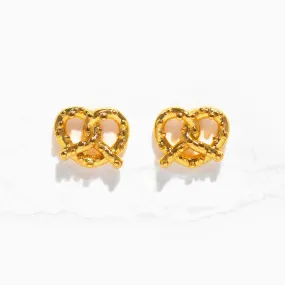 Knot Your Average Pretzel Studs