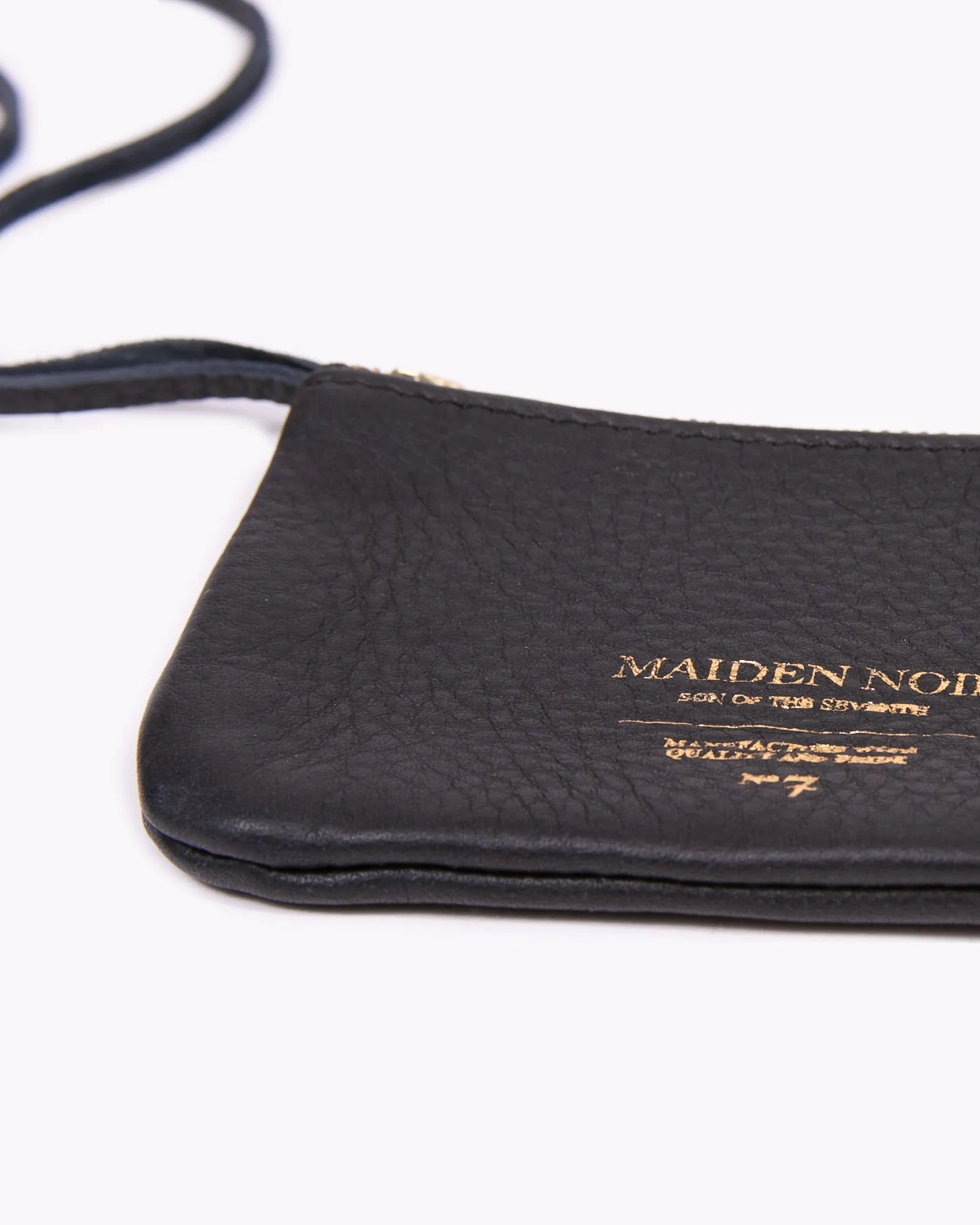 Leather Coin Purse - Black