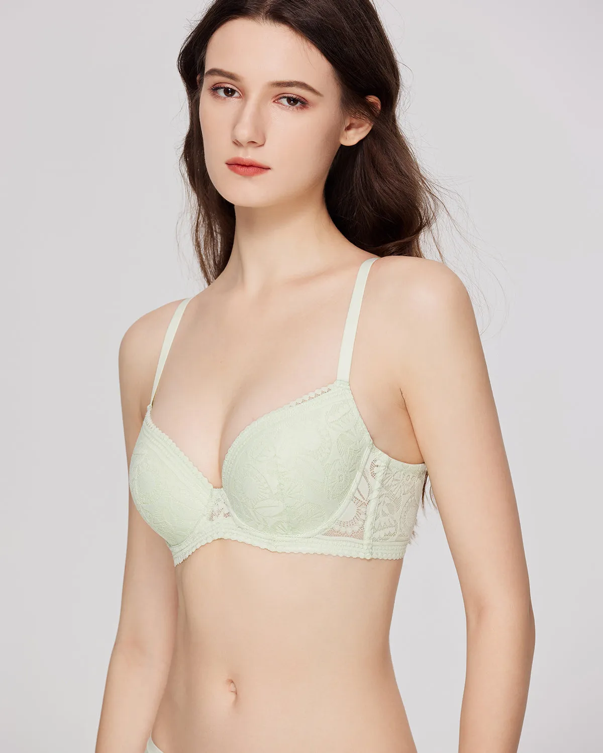 Love Lace Padded Demi