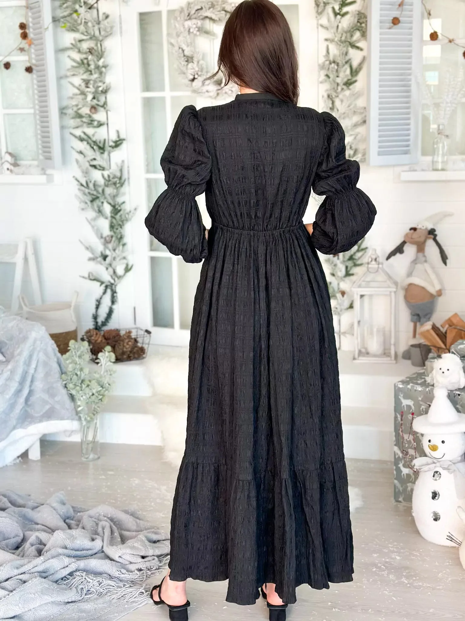 Melon Dress - Black