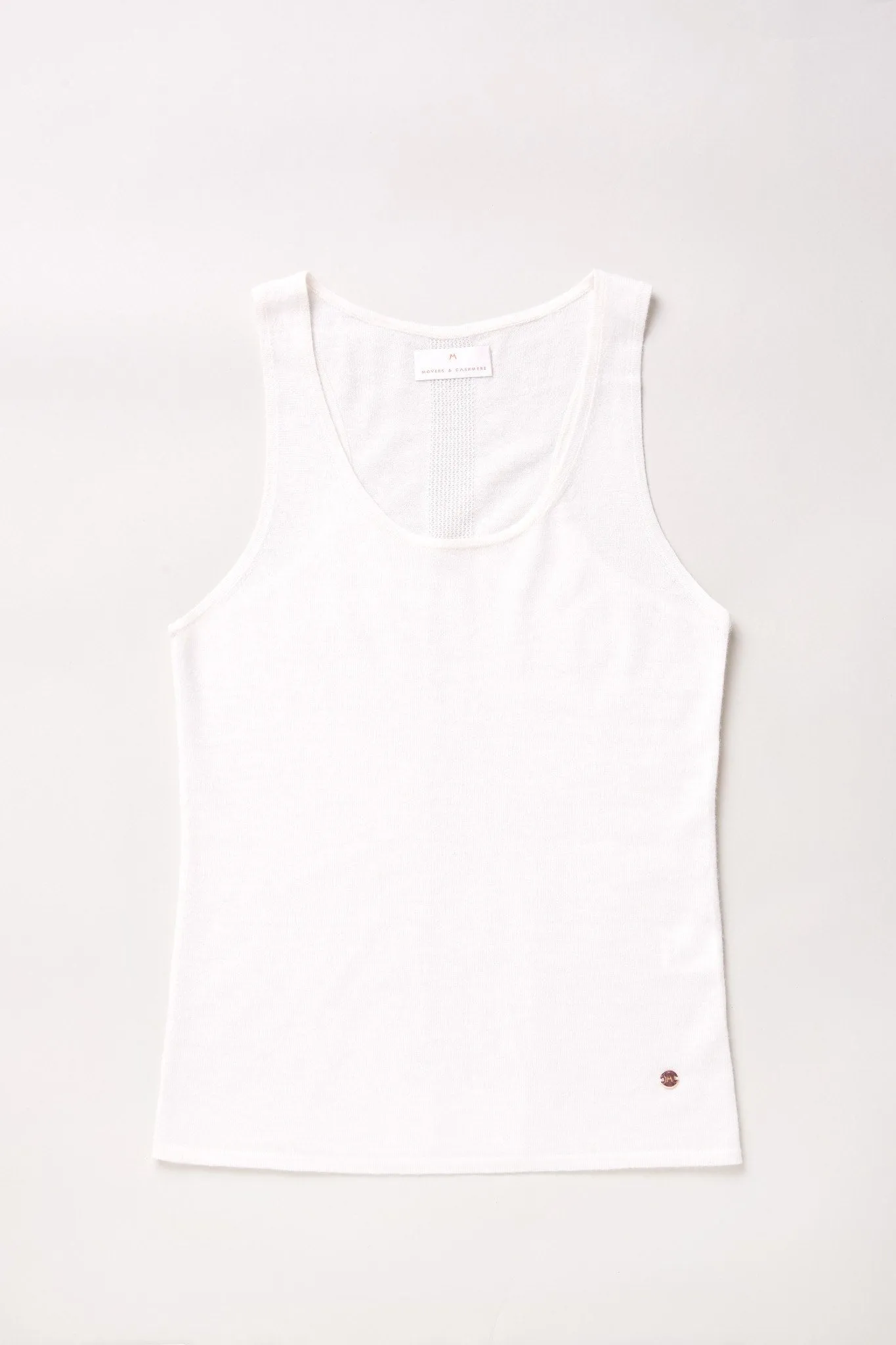 Mover-Breather Cashmere Tank - Winter White