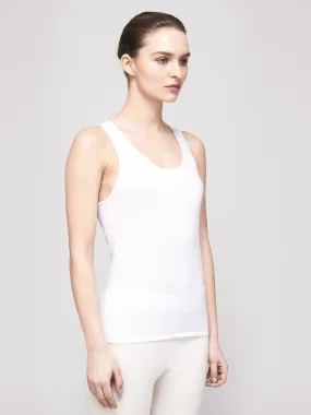 Mover-Breather Cashmere Tank - Winter White