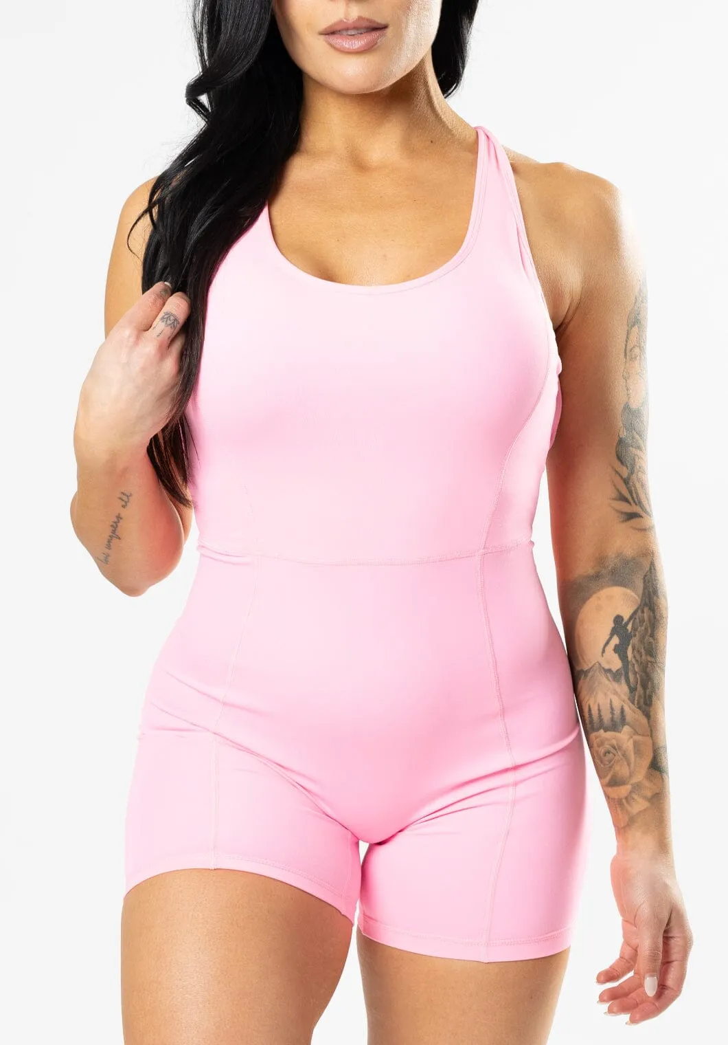 RecStretch Define Sculptseam™ Shortsuit Flamingo