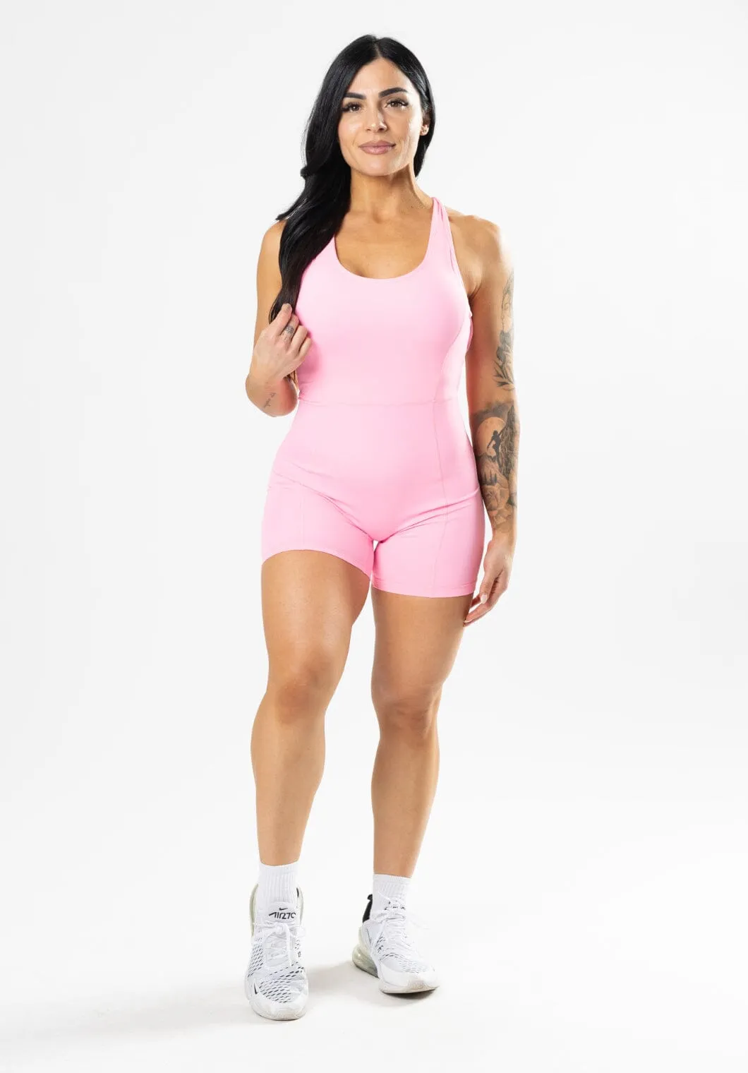 RecStretch Define Sculptseam™ Shortsuit Flamingo