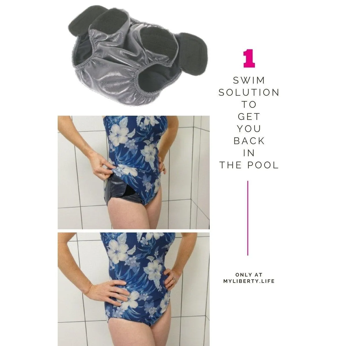 SOSecure Containment Swim Brief for Adult, Teens / Youth