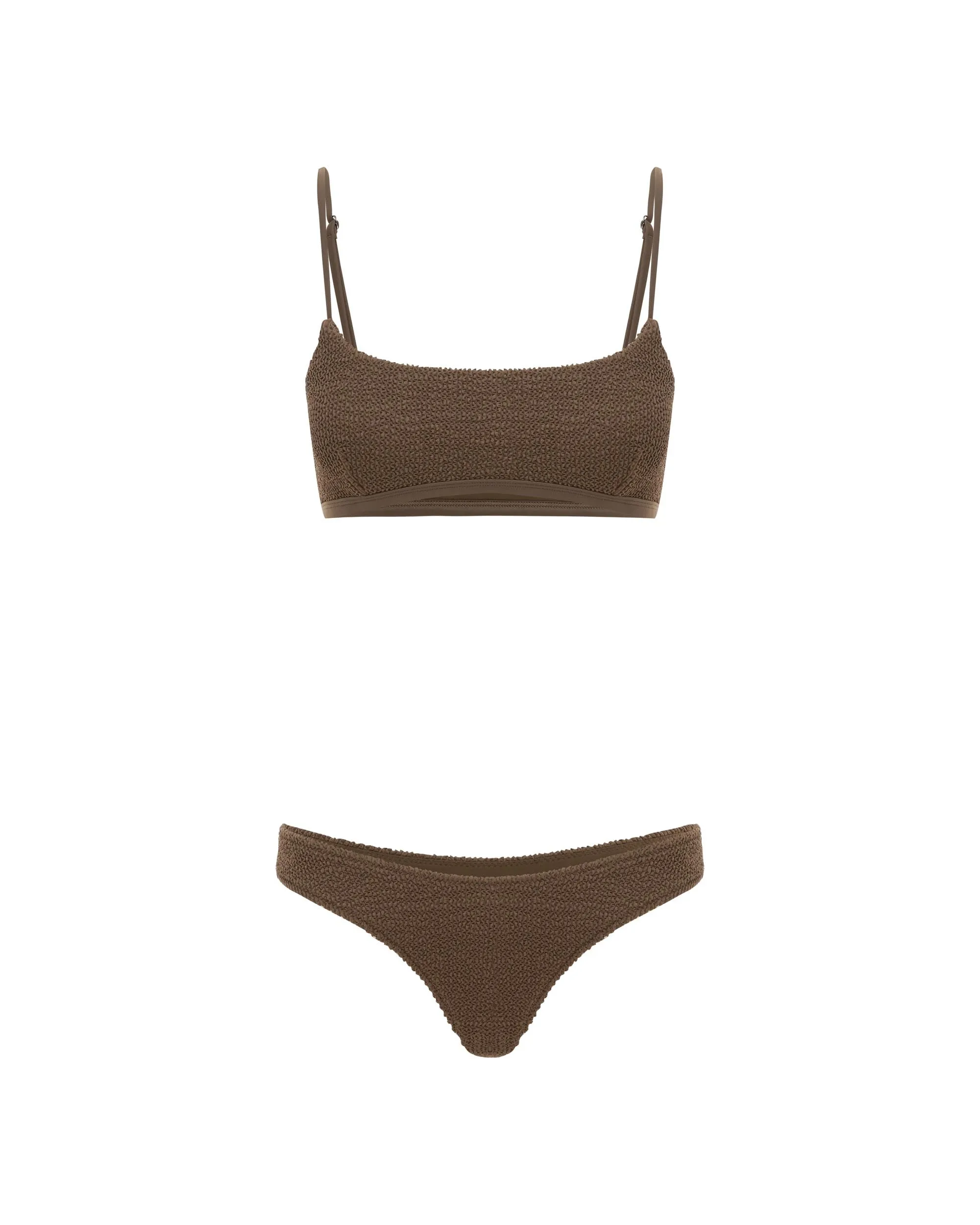 The Crop Top - Coffee Crimp