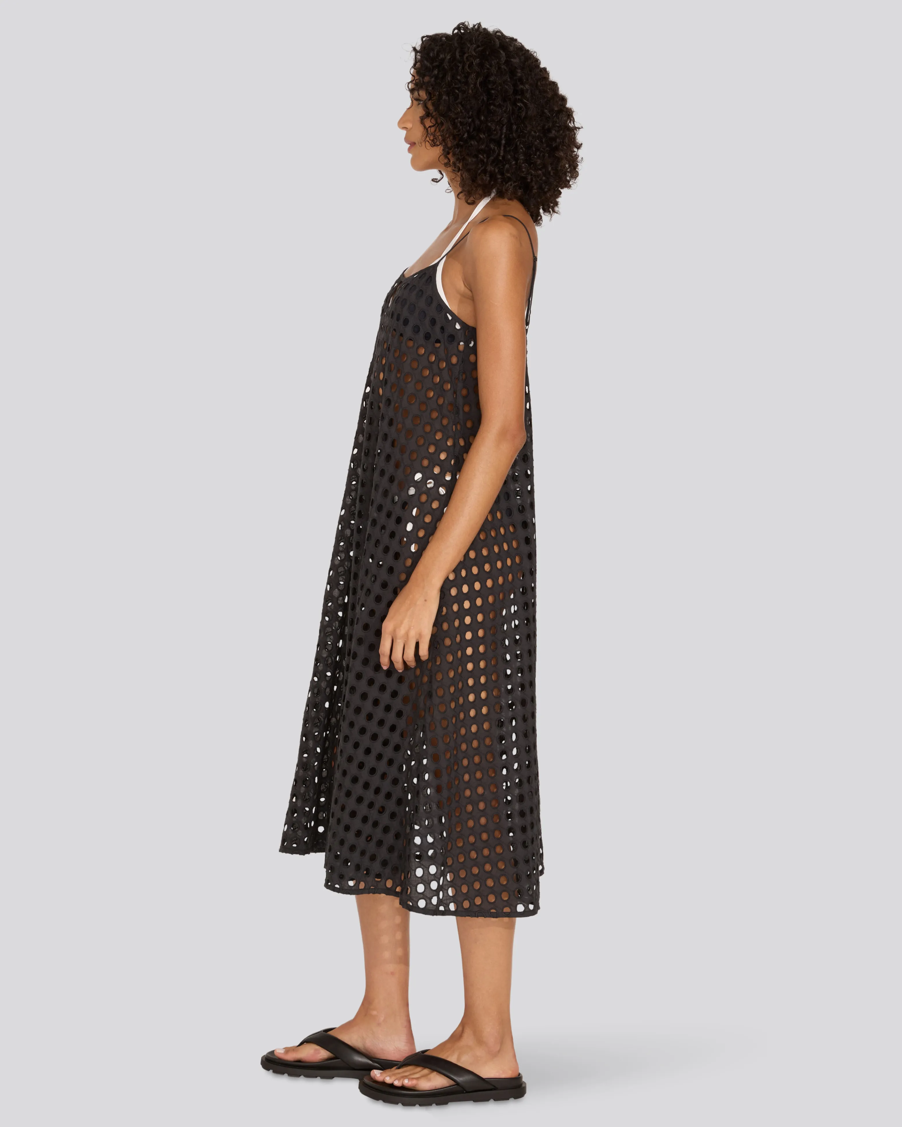The Eyelet Annika Midi Dress