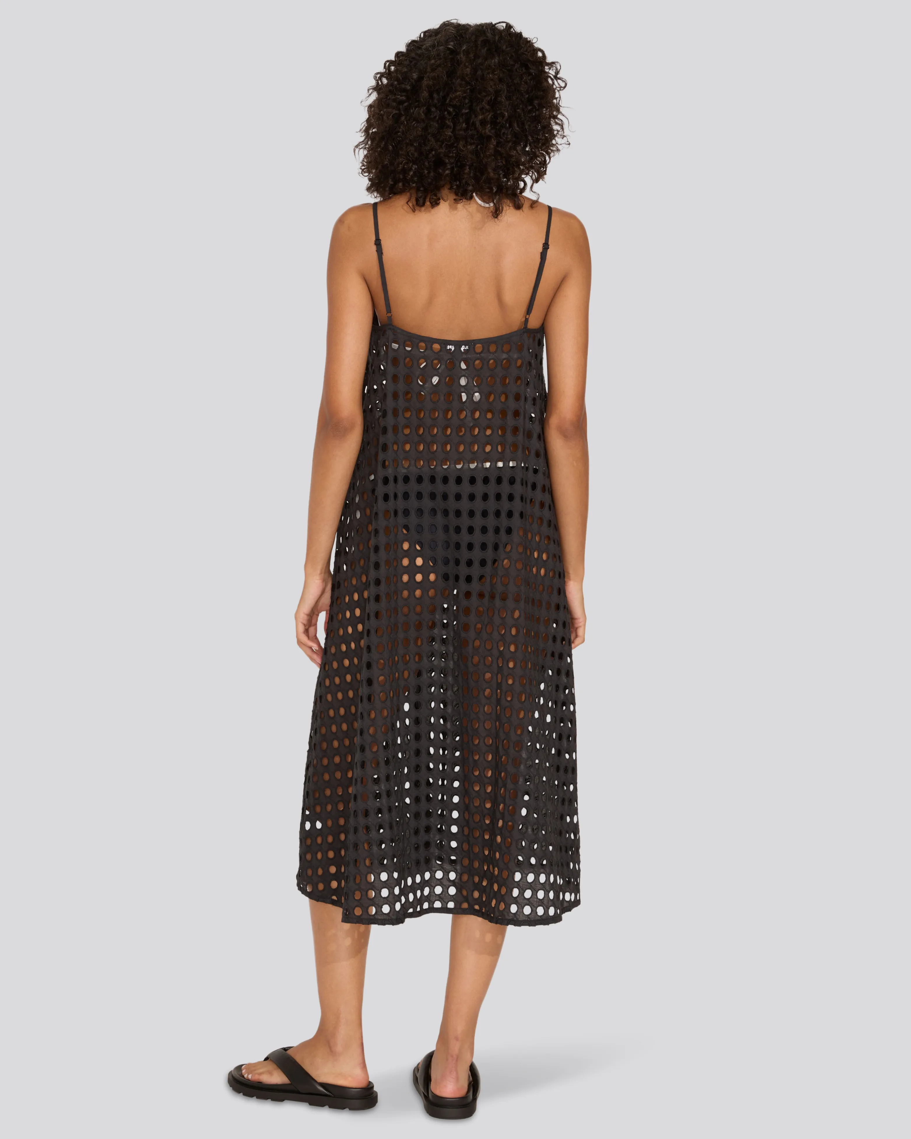 The Eyelet Annika Midi Dress