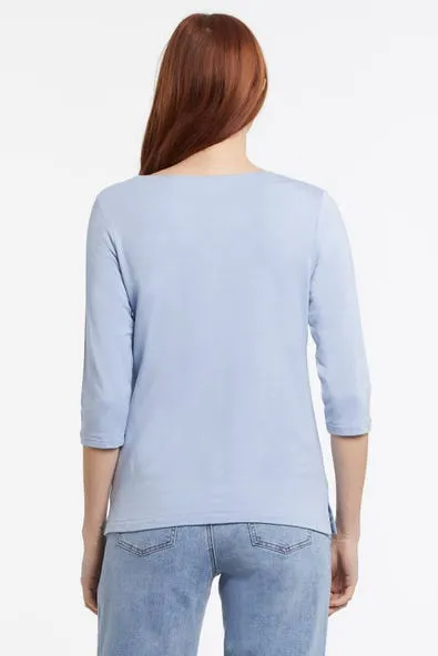 Tri 71610 Boat Neck Top