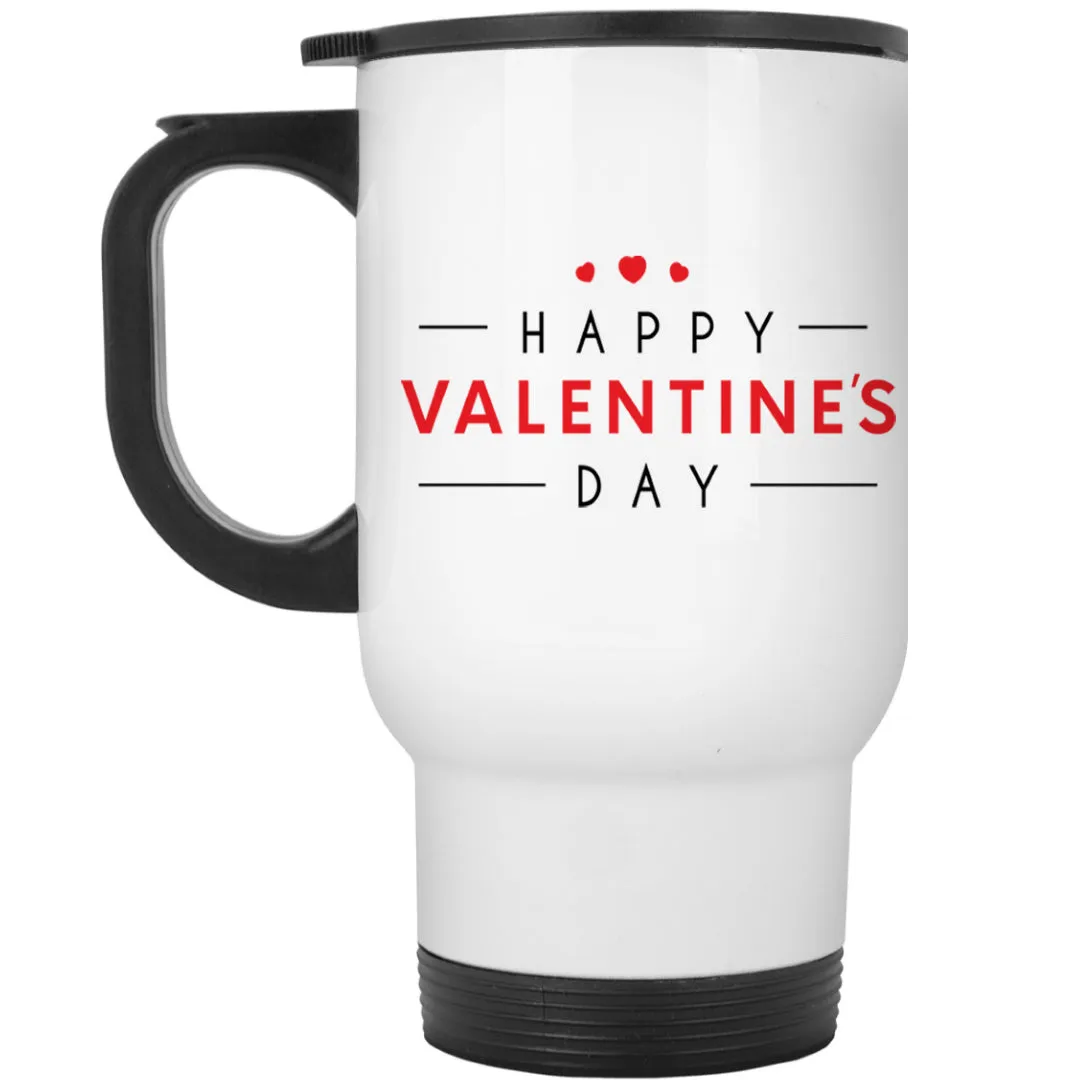 Valentine Special Printed Travel Mug Best Gift For Your Partner(Print Your Own Designs)